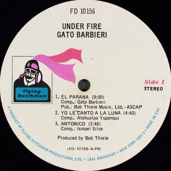 Barbieri, Gato - Under Fire (VG) (Vinyl LP)