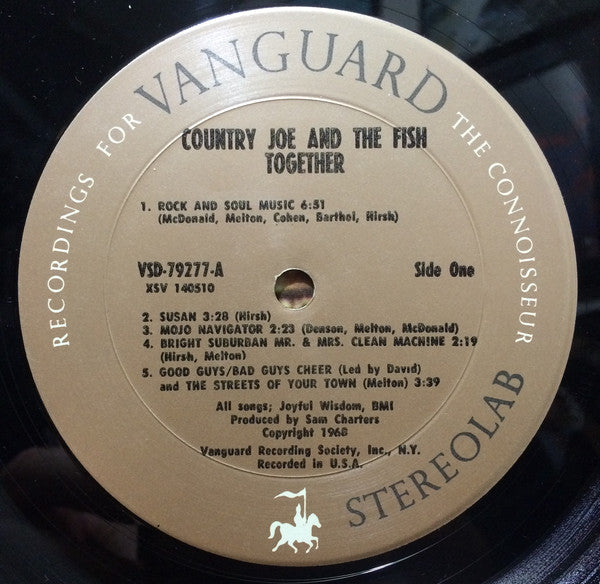 Country Joe And The Fish - Together (VG) (Vinyl LP)