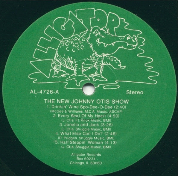 Johnny Otis Show With Shuggie Otis - The New Johnny Otis Show With Shuggie Otis (VG+) (Vinyl LP)