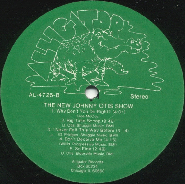 Johnny Otis Show With Shuggie Otis - The New Johnny Otis Show With Shuggie Otis (VG+) (Vinyl LP)