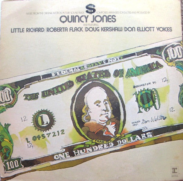 $ (Music From The Original Motion Picture Sound Track) - Jones, Quincy (VG+) (Vinyl LP)