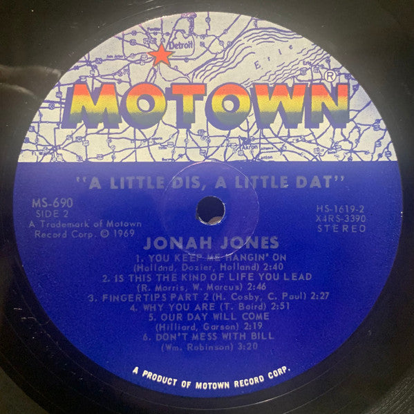 Jones, Jonah- A Little Dis, A Little Dat (Vinyl, G+) (Vinyl LP)