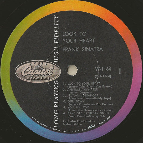 Sinatra, Frank - Look To Your Heart (Vinyl, VG+) (Vinyl LP)