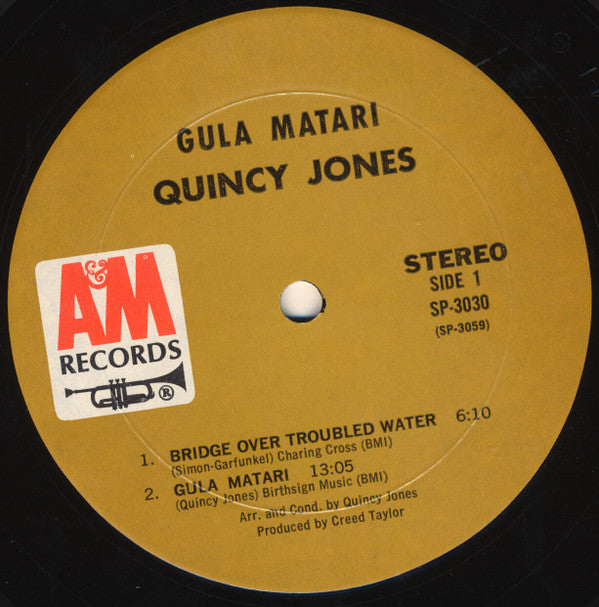 Jones, Quincy - Gula Matari (Vinyl, VG) (Vinyl LP)