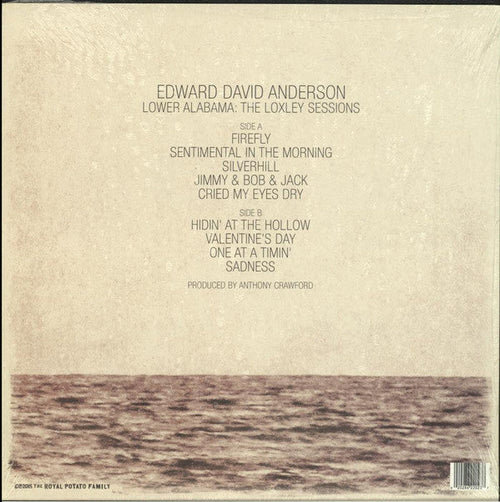 Anderson, Edward David - Lower Alabama: The Loxley Sessions (Vinyl, NM or M-) (Vinyl LP)