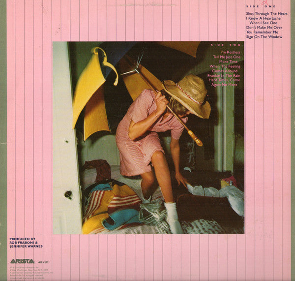 Warnes, Jennifer - Shot Through The Heart (VG) (Vinyl LP)