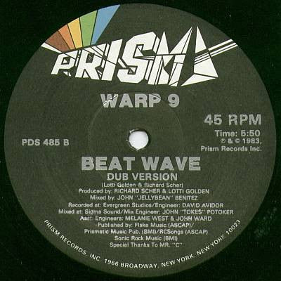 Warp 9 - Beat Wave (VG+) (Vinyl LP)