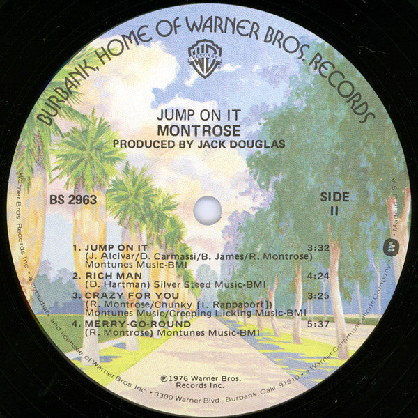Montrose  - Jump On It (Vinyl, VG) (Vinyl LP)