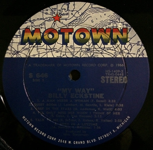 Eckstine, Billy - My Way (VG+) (Vinyl LP)