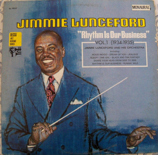 Lunceford, Jimmie And His Orchestra - Rhythm Is Our Business (Vol. 1 1934-1935) (VG+) (Vinyl LP)