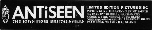 Antiseen - The Boys From Brutalsville (VG+) (Vinyl LP)
