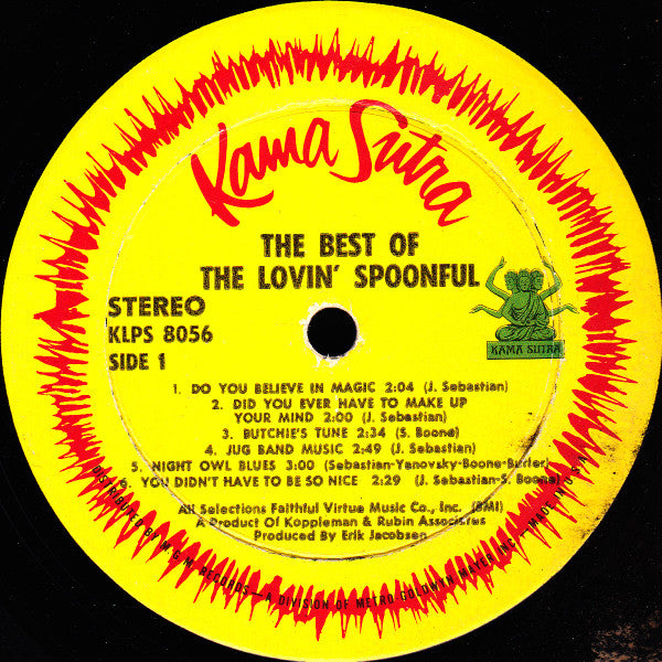 Lovin' Spoonful - The Best Of The Lovin' Spoonful (Vinyl, VG) (Vinyl LP)