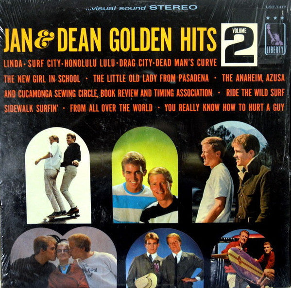 Jan & Dean - Jan & Dean Golden Hits Volume 2 (Vinyl, VG) (Vinyl LP)
