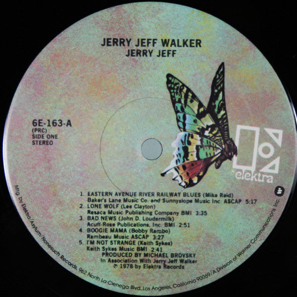 Walker, Jerry Jeff - Jerry Jeff (VG+) (Vinyl LP)