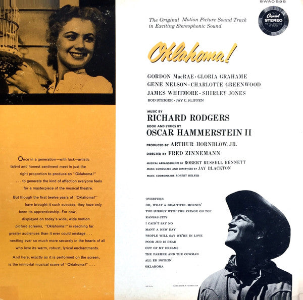 Rodgers And Hammerstein - Oklahoma! (Vinyl, M) (Vinyl LP)
