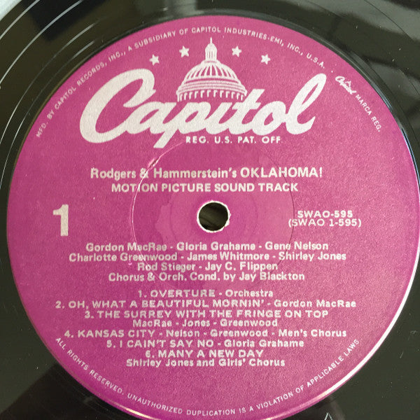 Rodgers And Hammerstein - Oklahoma! (Vinyl, M) (Vinyl LP)