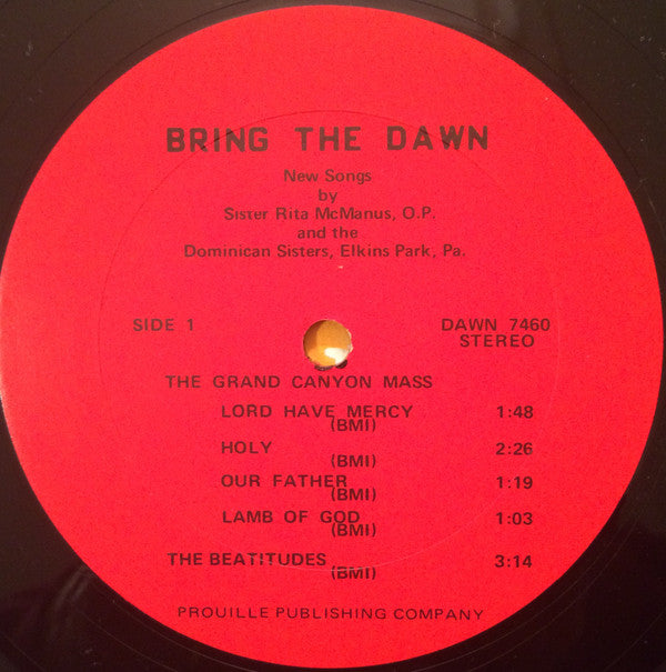 McManus O.P., Sister - Bring The Dawn (VG+) (Vinyl LP)