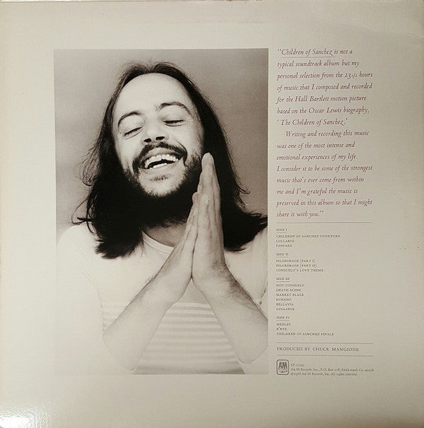 Mangione, Chuck - Children Of Sanchez (Vinyl, VG) (Vinyl LP)