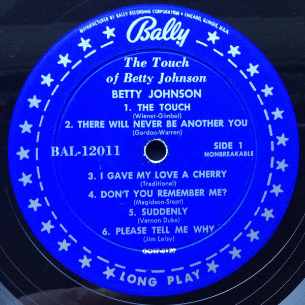 Johnson, Betty - The Touch of Betty Johnson (VG+) (Vinyl LP)
