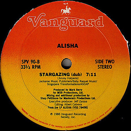 Alisha - Stargazing (M) (Vinyl LP)