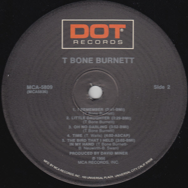 Burnett, T Bone - T Bone Burnett (Vinyl, VG+) (Vinyl LP)