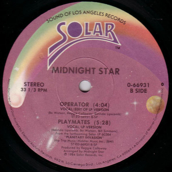 Midnight Star - Operator (VG) (Vinyl LP)
