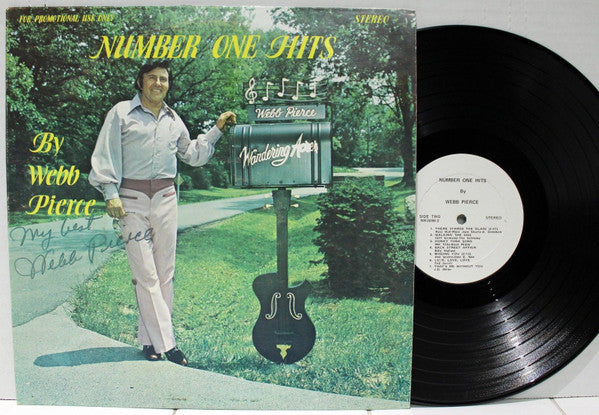 Pierce, Webb - Number One Hits (VG) (Vinyl LP)