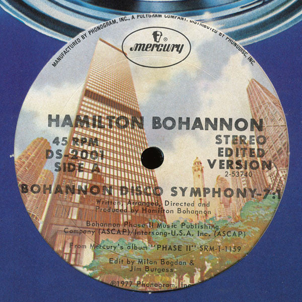 Bohannon, Hamilton - Bohannon Disco Symphony (VG+) (Vinyl LP)