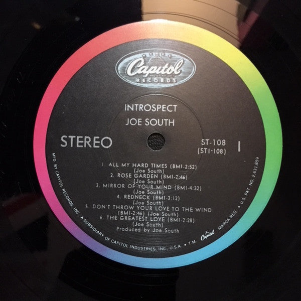 South, Joe - Introspect (VG+) (Vinyl LP)