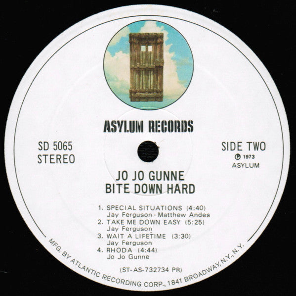 Jo Jo Gunne - Bite Down Hard (VG+) (Vinyl LP)