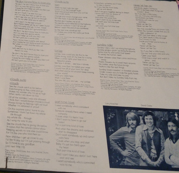 Gates, David - Goodbye Girl (VG+) (Vinyl LP)