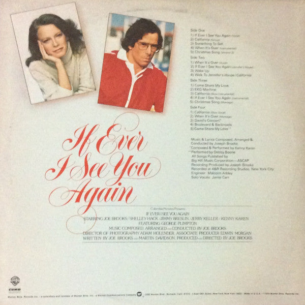 If Ever I See You Again (Original Motion Picture Soundtrack) (VG) (Vinyl LP)