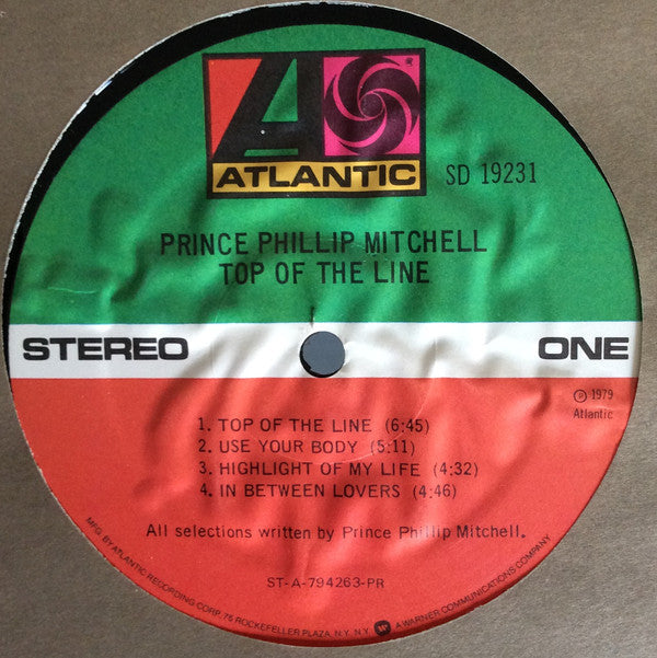 Mitchell, Prince Phillip - Top Of The Line (Vinyl, VG) (Vinyl LP)
