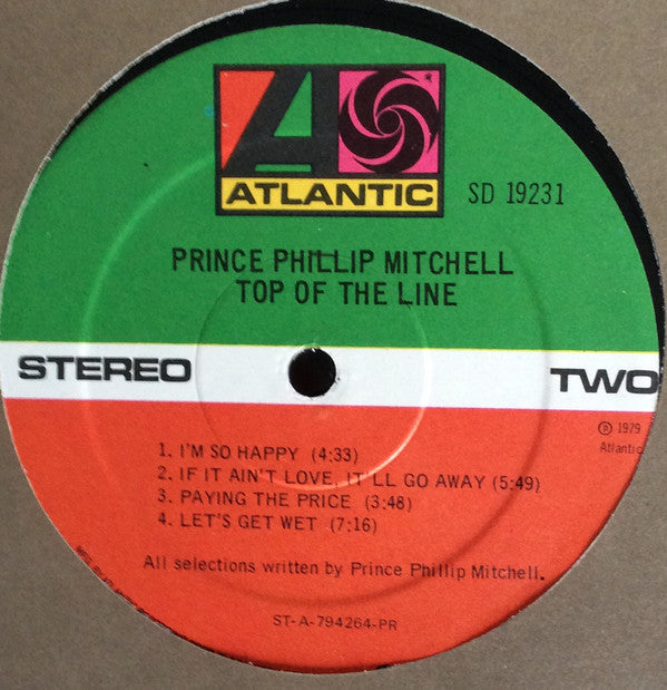 Mitchell, Prince Phillip - Top Of The Line (Vinyl, VG) (Vinyl LP)