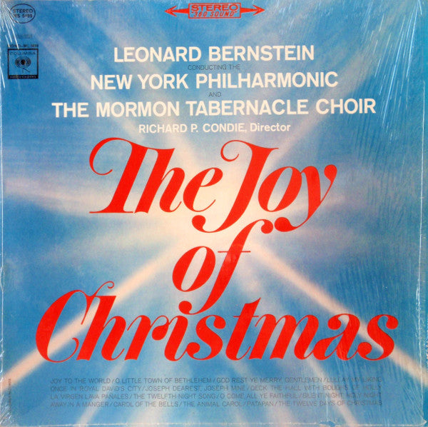Bernstein Conducting The New York Philharmonic And The Mormon Tabernacle Choir* : Richard P. Condie - The Joy Of Christmas (Vinyl, VG) (Vinyl LP)