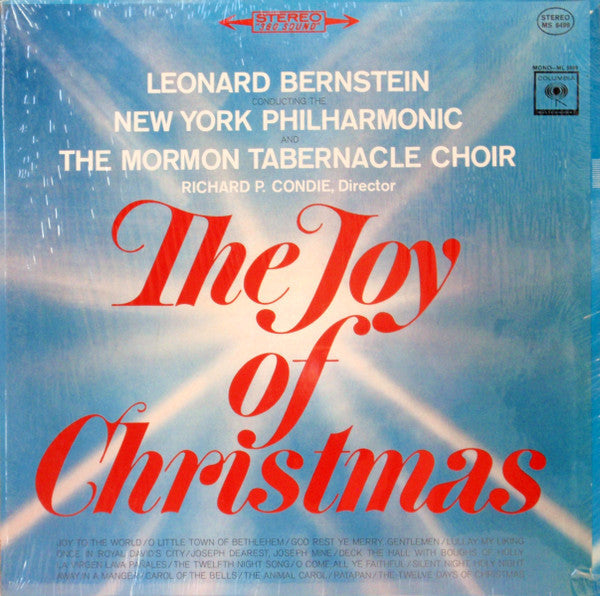 Bernstein Conducting The New York Philharmonic And The Mormon Tabernacle Choir* : Richard P. Condie - The Joy Of Christmas (Vinyl, VG) (Vinyl LP)