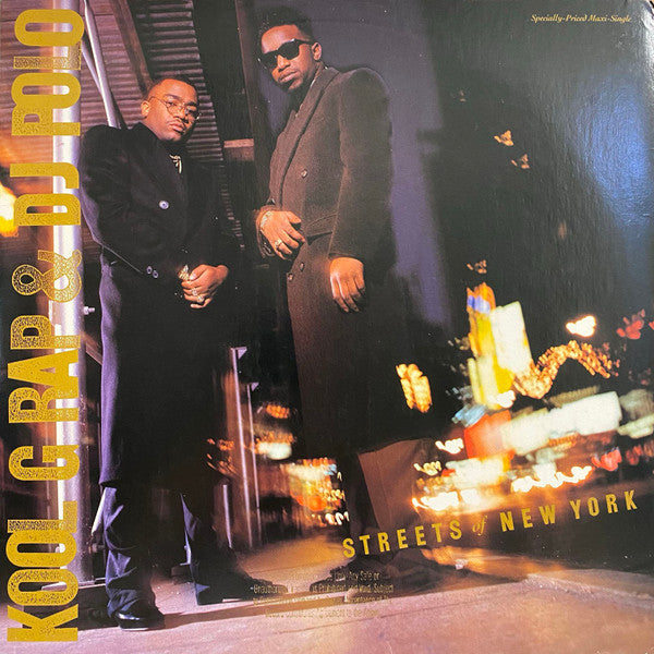 Kool G Rap & DJ Polo - Streets Of New York (VG+) (Vinyl LP)