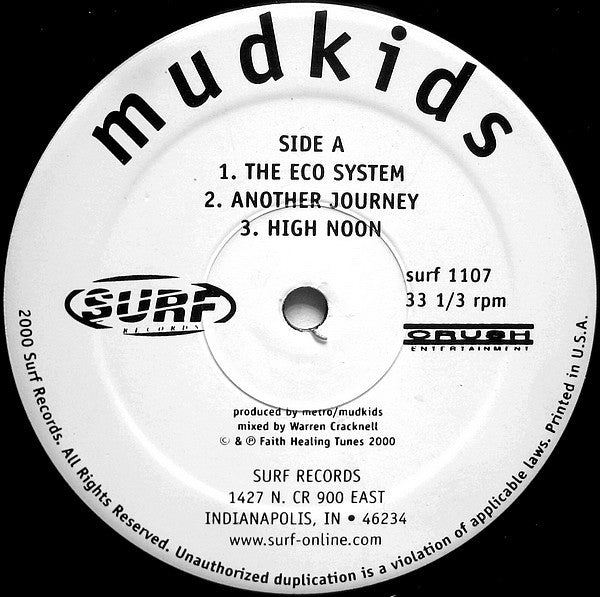 Mudkids - The Eco System / Another Journey / High Noon (VG) (Vinyl LP)
