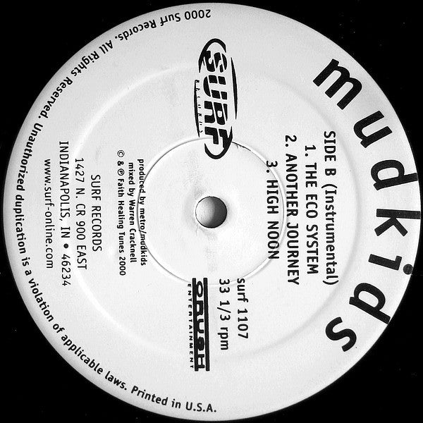 Mudkids - The Eco System / Another Journey / High Noon (VG) (Vinyl LP)