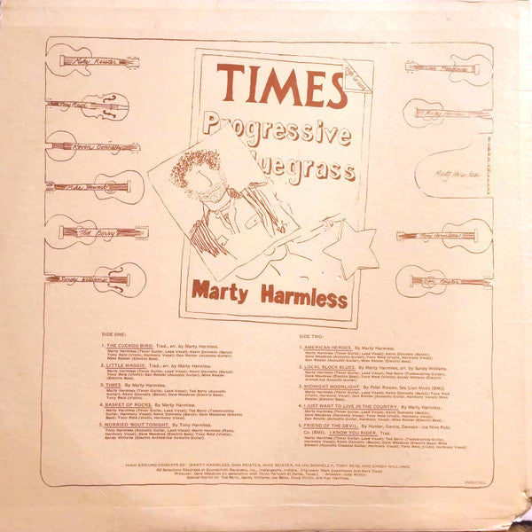 Harmless, Marty With High Ground - Times (VG+) (Vinyl LP)