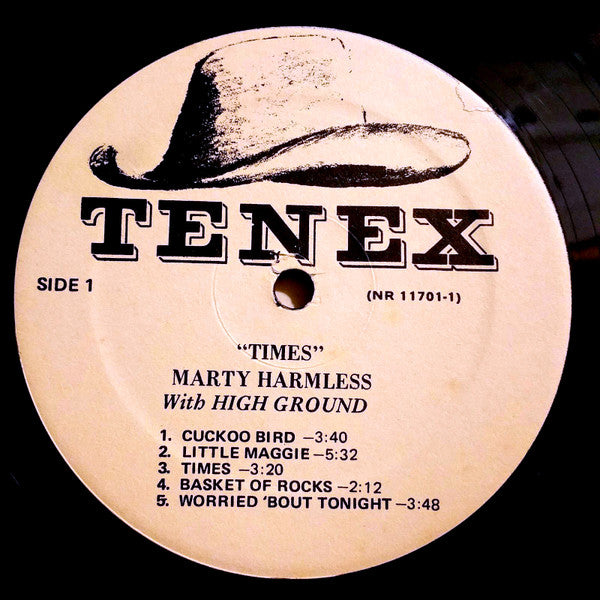 Harmless, Marty With High Ground - Times (VG+) (Vinyl LP)