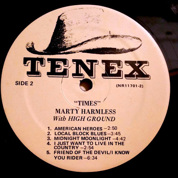 Harmless, Marty With High Ground - Times (VG+) (Vinyl LP)