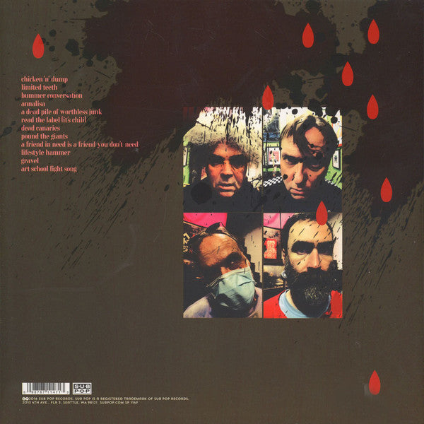 Mike & The Melvins - Three Men And A Baby (Vinyl, VG) (Vinyl LP)