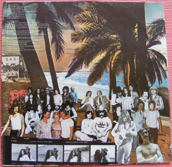 Betts, Dickey & Great Southern - Dickey Betts & Great Southern (VG+) (Vinyl LP)
