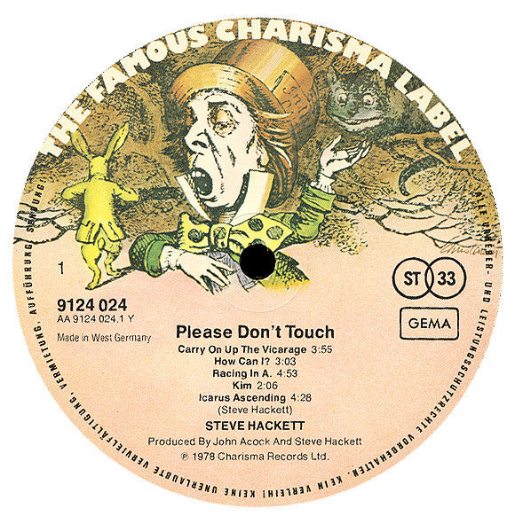 Hackett, Steve - Please Don't Touch! (VG+) (Vinyl LP)