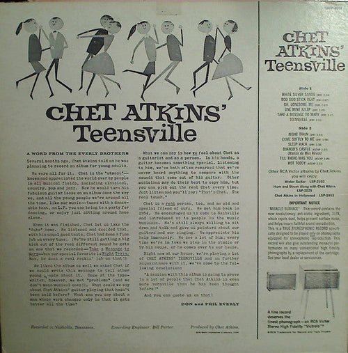 Atkins, Chet - Chet Atkins' Teensville (VG) (Vinyl LP)