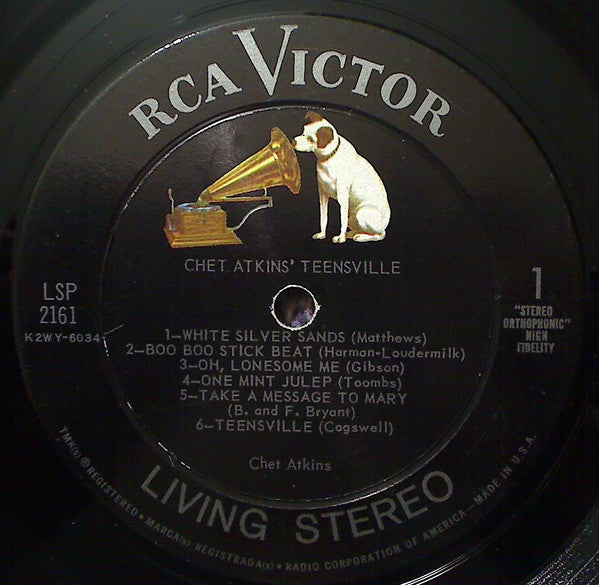 Atkins, Chet - Chet Atkins' Teensville (VG) (Vinyl LP)