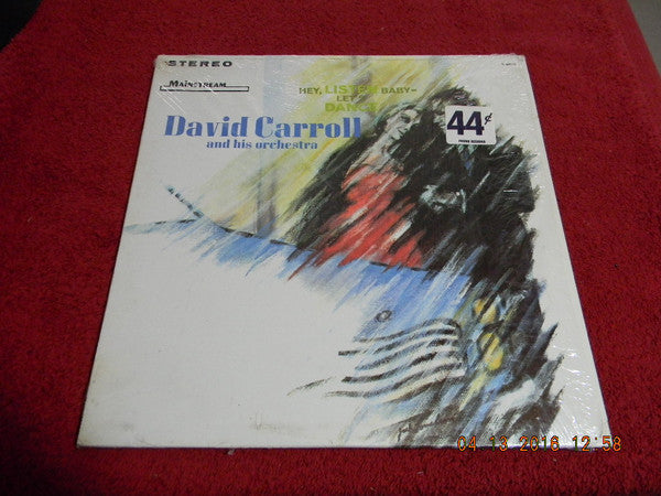 Carroll, David & His Orchestra - Hey, Listen Baby-Let's Dance (VG+) (Vinyl LP)