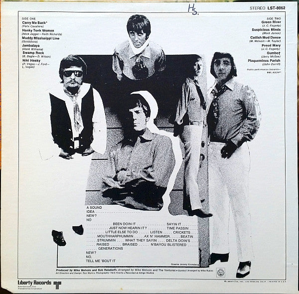 Ventures - Swamp Rock (Vinyl, VG+) (Vinyl LP)