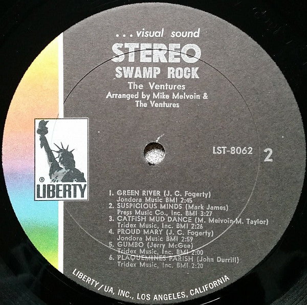 Ventures - Swamp Rock (Vinyl, VG+) (Vinyl LP)